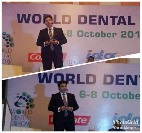 Dr. Puneet Kathuria at World Dental Show