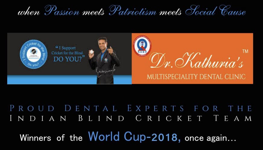 Dental Expert For Indian Blind Cricket Team