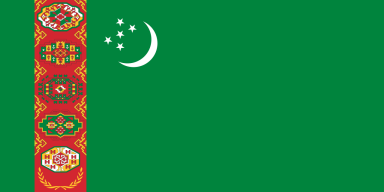 Turkmenistan - Flag