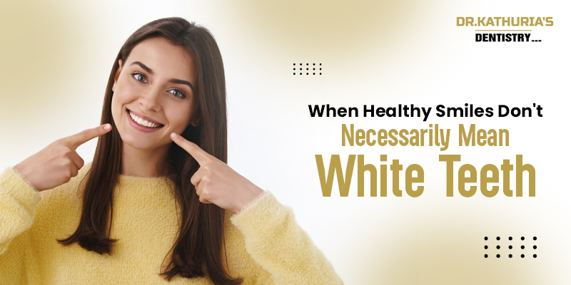 When White Teeth Don't Necessarily Mean a Healthy Smile
