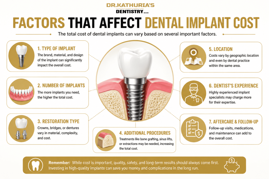 Factors That Affect Dental Implant Cost