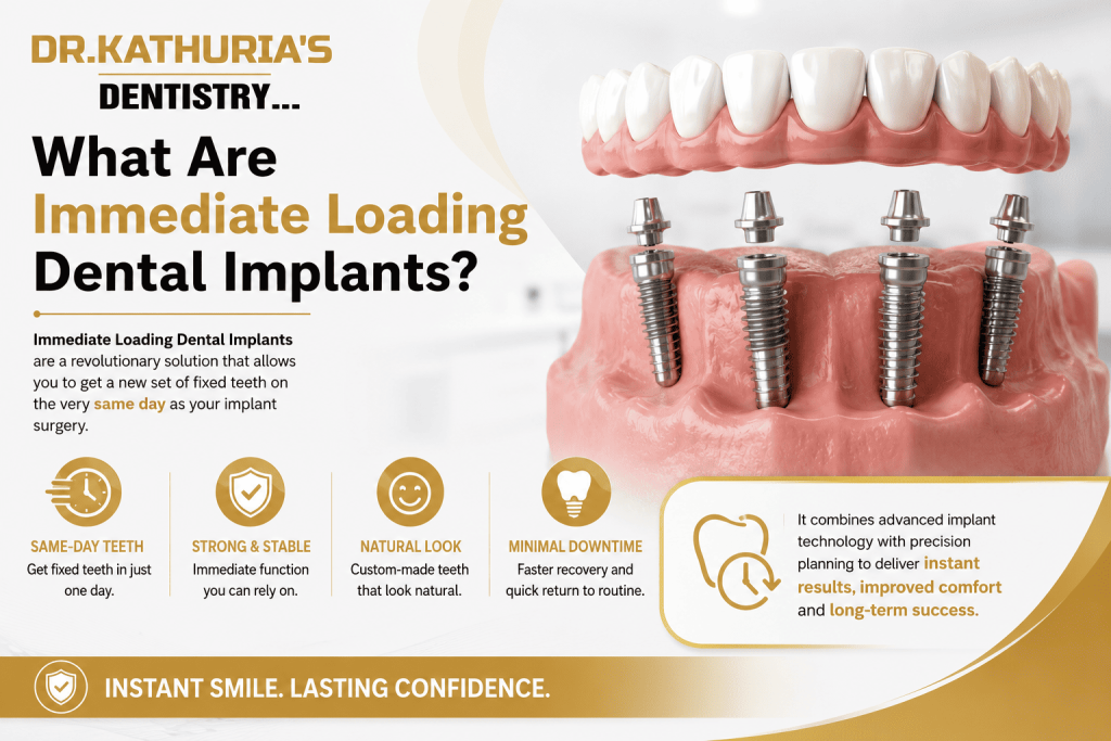 What Are Immediate Loading Dental Implants?