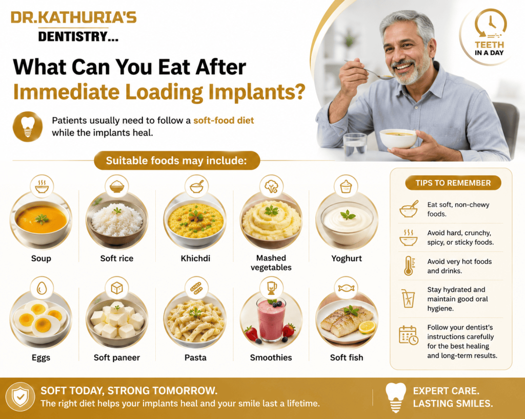 What Can You Eat After Immediate Loading Implants?